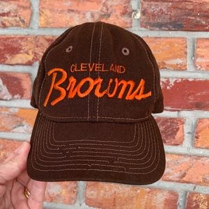 Vintage Cleveland Browns Sports Specialties Snapback Hat – 1990s, Made in Korea